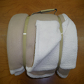 Plaid pile double face nocciola beige